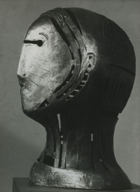 Henry Moore, <em>Openwork Head n°2 (Głowa ażurowa nr2)</em>, brąz, 1950©Wakefield Art Gallery