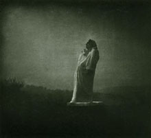<em>Towards the light- Midnight (Balzac)</em>, fot. Edward Steichen, 1908© Musée Rodin, Paris 2007