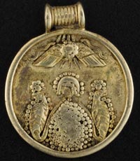 Złoty medalion z Kartaginy©Photo RMN