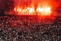 Trybuna Boulogne Boys - kibiców PSG(Foto: AFP)