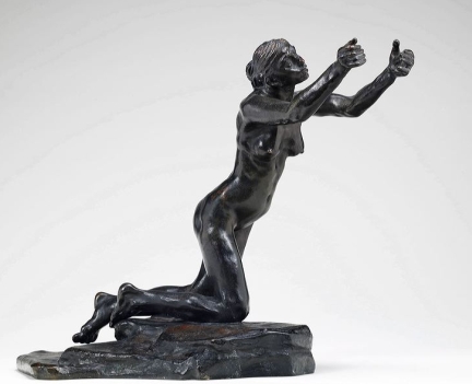 <strong>Camille Claudel, <em>L'Implorante (Błagalnica)</em>, brąz, ok.1893-1905</strong>© musée Rodin (Photo : Ch. Baraja), © ADAGP, Paris, 2008