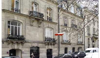 Instytut Polski przy ulicy Jean Goujon 31 w Paryżu DR