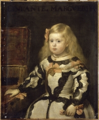 Diego Velasquez, <em>Infantka Maria-Małgorzata</em>, ok 1653,Paris, Musée du Louvre