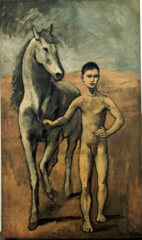 Pablo Picasso, <em>Chłopiec prowadzący konia</em>, 1905-1906<p>© Succession Picasso, 2008</p>