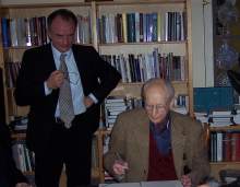 Wojciech Sikora i Henryk Giedroyc(Foto: A.Bernhardt/RFI)