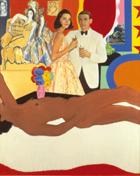 Tom Wesselmann, <em>Great American Nude #52</em>, 1963. Museu Colecção Berardo, Lisboa(Photo: Dr / © Adagp, Paris 2008)
