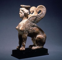 <p><em>Eros</em>, Myrina, epoka hellenistyczna, 323-330 pne, terrakota</p>© The Freud Museum