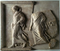 Relief Aglauryd, zw. <em>La Gradiva</em>, 1 poł. II w. ne., marmur© Roma, Museo Chiaramonti