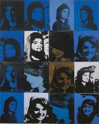 Jackie, 1964.© Andy Warhol Foundation for the visuals arts inc. / ADAGP, Paris 2009.