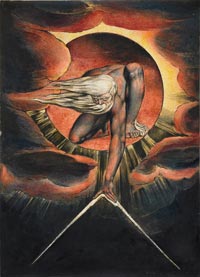 William Blake, <em>Europa, proroctwo</em>, frontispis,&nbsp;1794&nbsp;&nbsp;Manchester University© 2006 Whitworth Art Gallery