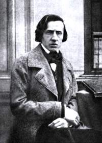 Fryderyk Chopin, zdjęcie wykonane na rok przed śmiercią (dagerotyp)