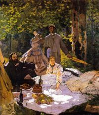 Claude Monet "Sniadanie na trawie"