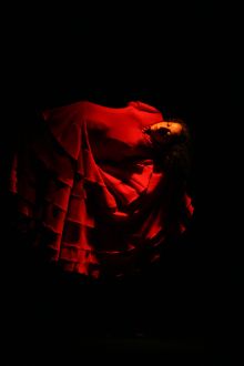 Stéphanie Fuster w "Questcequetudeviens", flamenco i teatr© Mario del Curto