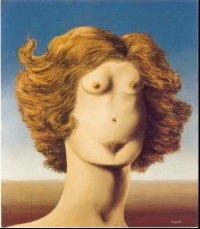 René Magritte, <em>Gwałt</em>, 1934© The Menil Collection, Houston / Adagp, Paris,