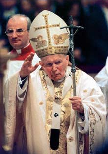 Papież Jan Paweł II(Foto : AFP)