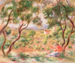 Pierre-Auguste Renoir, <em>Winnice w Cagnes</em>, The Brooklyn Museum, New York© Brooklyn Museum of Art, New York, USA