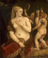 Tycjan (Tiziano Vecellio, 1488/90-1576),<em>Wenus ze zwierciadłem</em>© Courtesy Board of Trustees of The National Gallery of Art, Washington