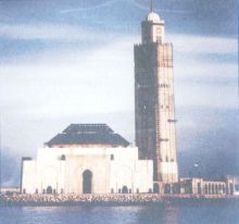 Meczet Hassana II w Casablance (projekt Stefana Du Château) 