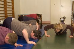 Lekcja gimnastyki(Fot. Communauté européenne)