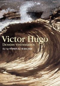 Afisz wystawy rysunków Victora Hugo 