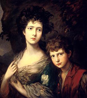 Thomas i Elizabeth Linley (portret Thomasa Gainsborough).Foto: Wikipedia