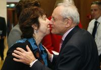 Catherine Ashton i Jacques BarrotFot. Reuters