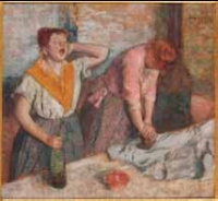 Edgar Degas, <em>Prasowaczki</em>, 1884-1886, dar hr. Izaaka de Camondo dla Luwru©RMN (Musée d'Orsay)/Hervé Lewandowski
