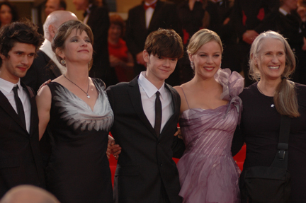 Jane Campion (pierwsza z prawej) z ekipą swego filmu