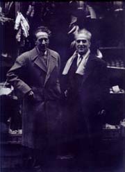 Jean Cocteau i kataloński rzeźbiarz Fenosa© Fundacio Apel les Fenosa
