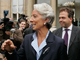 Министр экономики и финансов Франции Кристин Лагард после заседания Совета министров.(Photo : Reuters)