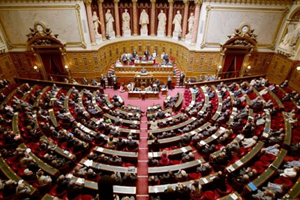 Французский Сенат.Фото: AFP