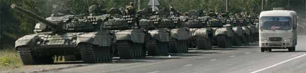 Российские танки под Владикавказом(Photo: Reuters)