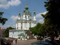 Киев, Андреевская церковь(Photo: Wikipedia)