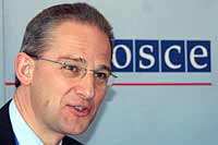 Пресс-секретарь ОБСЕ Мартин Несирки(Photo: OSCE/Mikhail Evstafiev)