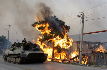 Российские военные в Грузии(Photo : Reuters)