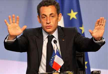 Николя Саркози, президент Франции и председатель Евросоюза(Photo: Reuters)