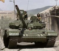 Российский танк в окрестностях Цхинвали(Photo: Reuters)