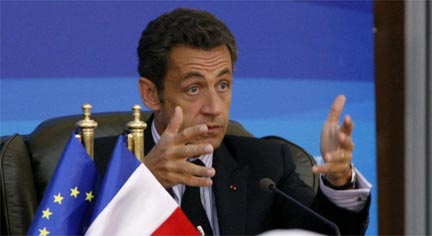 Николя Саркози, президент Франции (действующего председателя ЕС)
(Photo : REUTERS/Jamal Saidi)