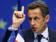 Президент Франции Н. Саркози на итоговой пресс-конференции заседания Европейского совета 1 сентября в Боюсселе.Фото: Рейтер