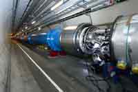 Кольцо ускорителя частиц CERN установлено на 100 метровой глубине.Фото: CERN