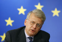 Глава миссии европейских наблюдателей в Грузии Хансйорг Хабер.Фото: Reuters