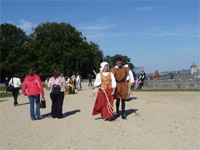Дни Национального достояния  в замке Экуан
Члены общества «Вокруг Леонардо» и посетителиN.Sarnikov/RFI