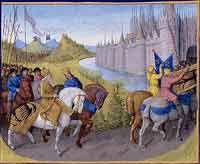 Крестоносцы у стен КонстантинополяWikipedia