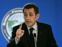 Инициатор экстренного саммита по финансовой реформе в Вашингтоне, президент Франции Николя Саркози.REUTERS/Molly Riley (UNITED STATES)