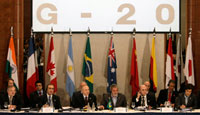 Участники встречи большой двадцатки в Сан Паулу.Фото: Reuters