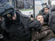 Задержание участников Марша Несогласных в Санкт-Петербурге 14 декабря 2008 г.Фото: REUTERS/Alexander Demianchuk 