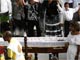 Похороны профсоюзного лидера Жака Бино, застреленного в ночь на 18 февраля(REUTERS)
