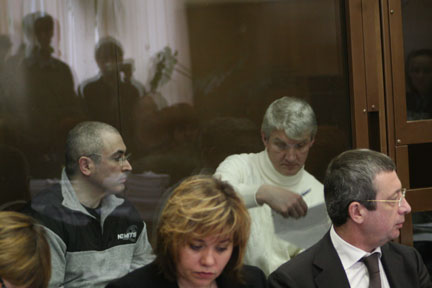 Михаил Ходорковский и Платон Лебедев.Фото: A. Podrabinek