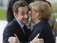 Президент Франции Николя Саркози и канцлер Германии Ангела Меркель(Photo: REUTERS)