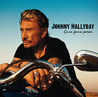 Обложка последнего альбома Джонни Халлидея "Это никогда не кончится" (2008)